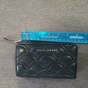 Marc Jacobs bi-fold zip wallet (leather)
